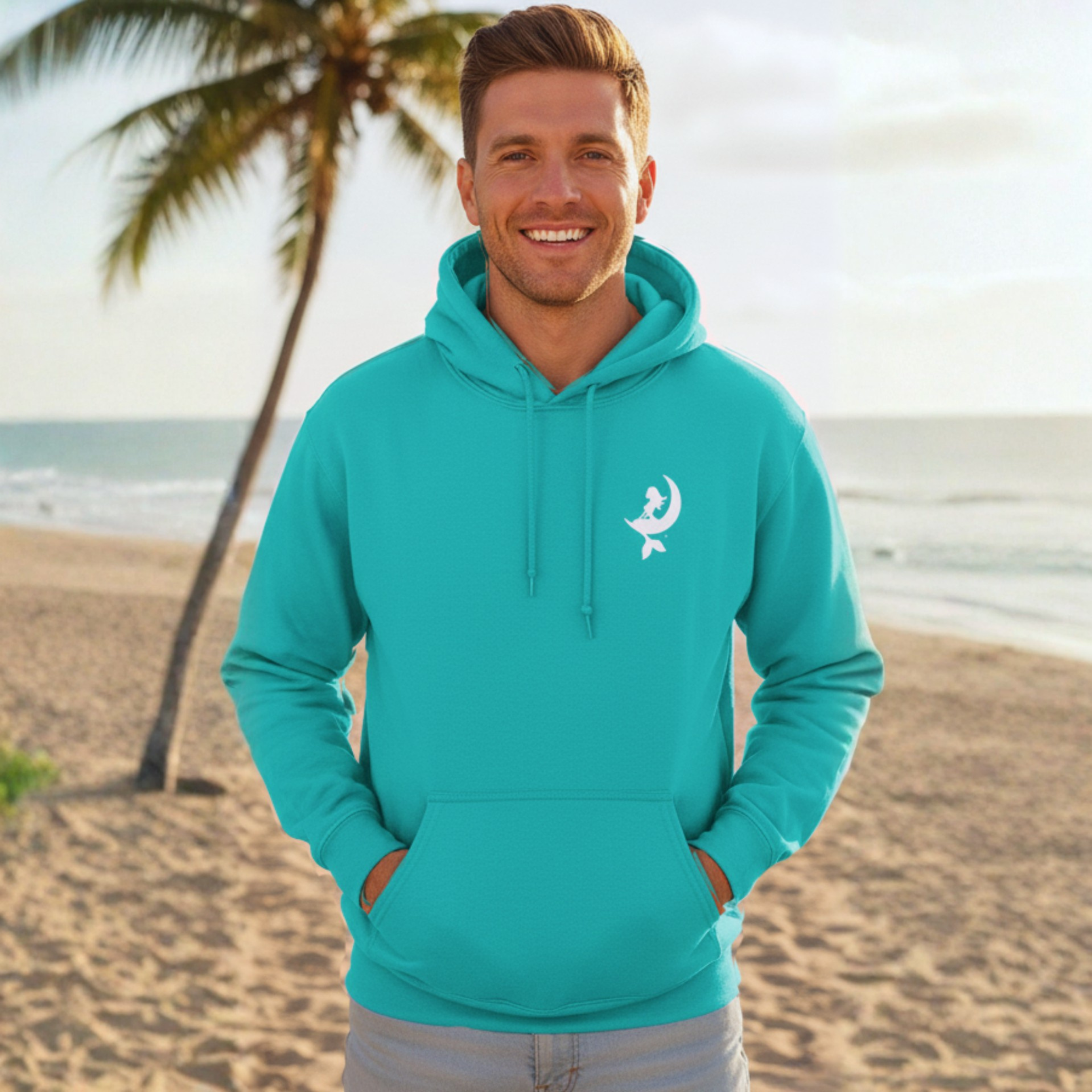 Moonlit Mermaid Tan Club Hoodie