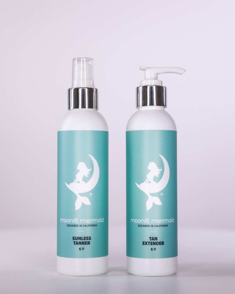 MM Sunless Tanner & Extender Favorite Tanning Set Moonlit Mermaid